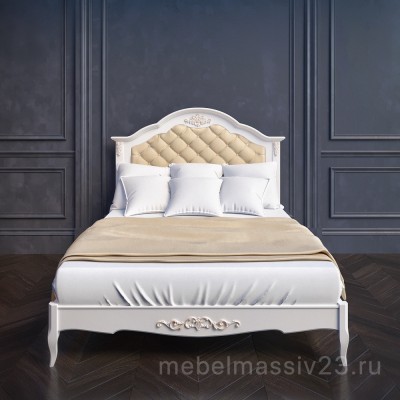 Кровать В218 с мягким изголовьем Прованс Алетан