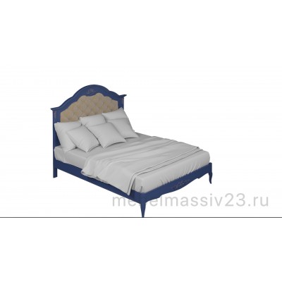 Кровать В218 с мягким изголовьем Прованс Алетан